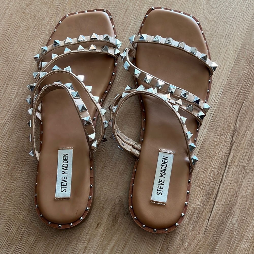 Steve Madden studded sandals. Size 8.5